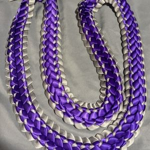 Double Braided ribbon lei